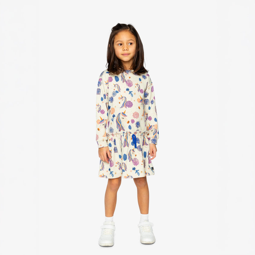 Robe Ouatée Licornes 3-6ans-Deux par Deux-2X2-J20L88-290B-CLÉMENT