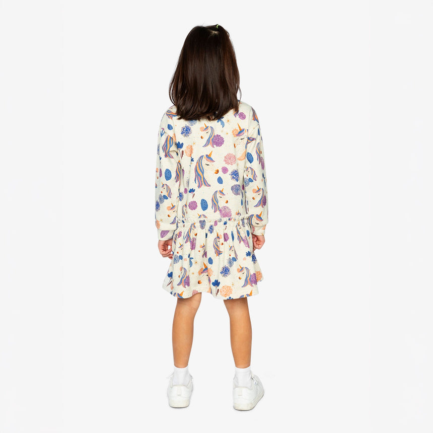 Robe Ouatée Licornes 3-6ans-Deux par Deux-2X2-J20L88-290B-CLÉMENT