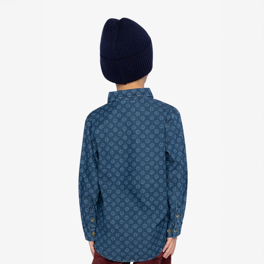 Chemise Smiley 3-6ans-Deux par Deux-2X2-J20M15-315B-CLÉMENT
