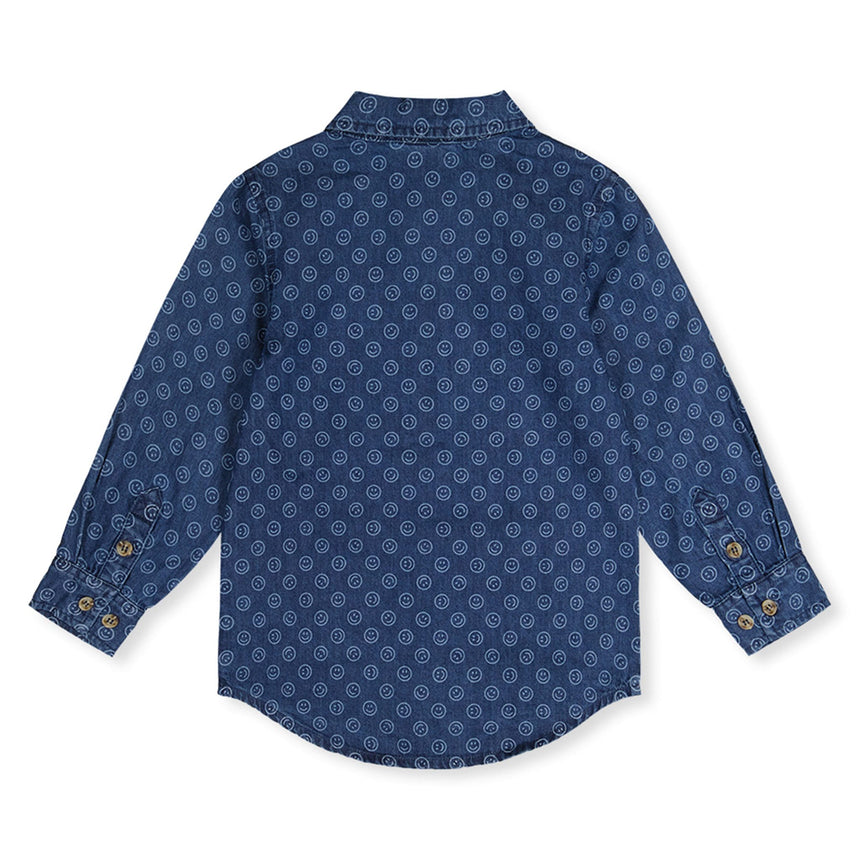 Chemise Smiley 3-6ans-Deux par Deux-2X2-J20M15-315B-CLÉMENT