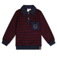 Polo Rayé Esprit Campus 3-6ans-Deux par Deux-Bordeaux-3-2X2-J20M74-317B-CLÉMENT