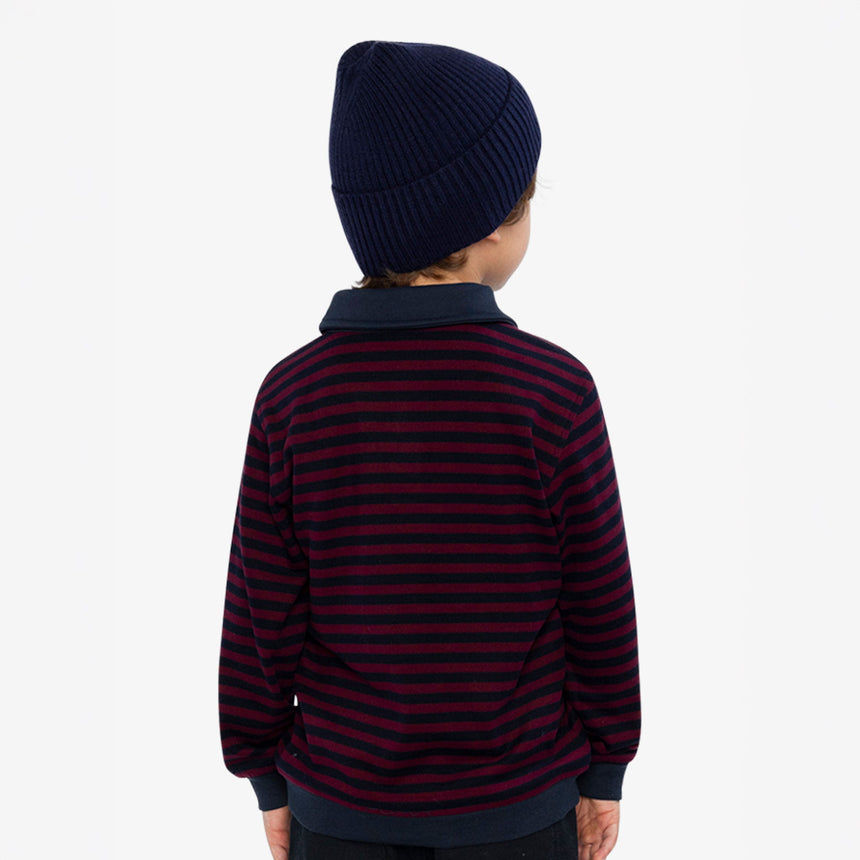 Polo Rayé Esprit Campus 3-6ans-Deux par Deux-2X2-J20M74-317B-CLÉMENT