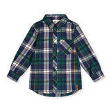 Chemise Carreaux 3-6ans-Deux par Deux-Forêt-3-2X2-J20OB16-314B-CLÉMENT