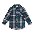 Chemise Carreaux 7-10ans-Deux par Deux-Forêt-7-2X2-J20OB16-314C-CLÉMENT
