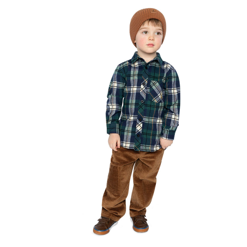 Chemise Carreaux 7-10ans-Deux par Deux-2X2-J20OB16-314C-CLÉMENT