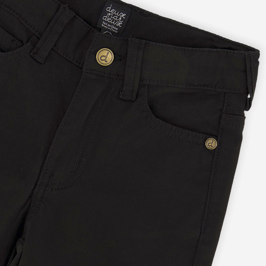 Pantalon Denim Noir 3-6ans-Deux par Deux-2X2-J20OB20-999B-CLÉMENT