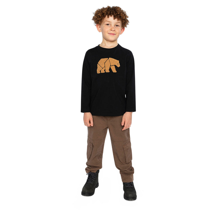 T-shirt Ours 3-6ans-Deux par Deux-2X2-J20OB70-999B-CLÉMENT