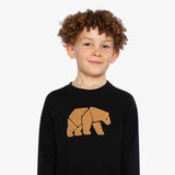 T-shirt Ours 3-6ans-Deux par Deux-2X2-J20OB70-999B-CLÉMENT