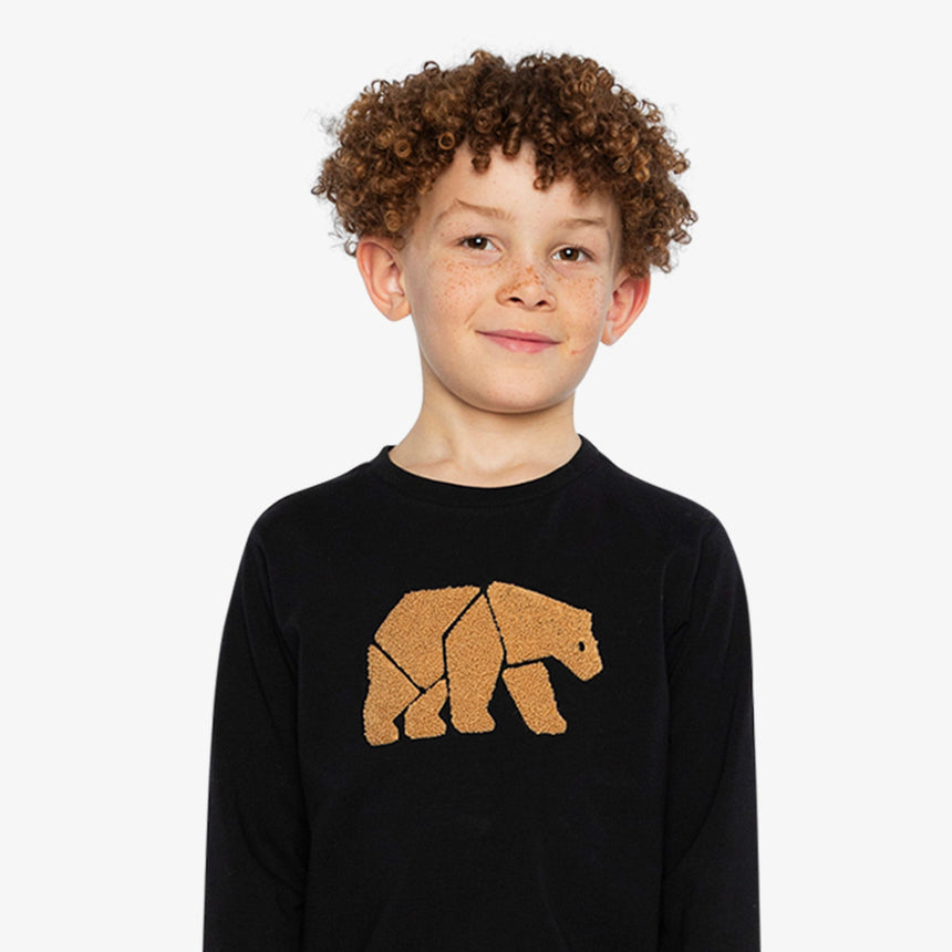 T-shirt Ours 3-6ans-Deux par Deux-2X2-J20OB70-999B-CLÉMENT