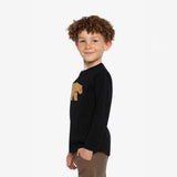 T-shirt Ours 3-6ans-Deux par Deux-2X2-J20OB70-999B-CLÉMENT