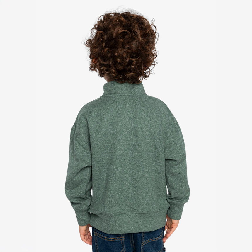 Gilet Ouaté Zip Vert 3-6ans-Deux par Deux-2X2-J20OB71-323B-CLÉMENT