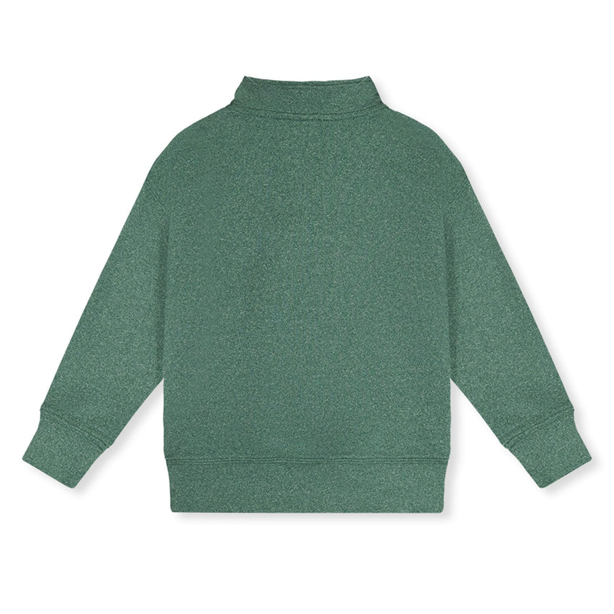 Gilet Ouaté Zip Vert 3-6ans-Deux par Deux-2X2-J20OB71-323B-CLÉMENT