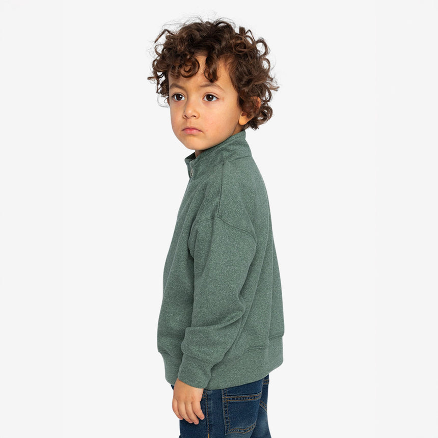 Gilet Ouaté Zip Vert 7-10ans-Deux par Deux-2X2-J20OB71-323C-CLÉMENT