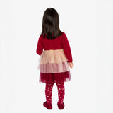 Robe Rouge Noël 6-24mois-Deux par Deux-2X2-J20OG85B-CLÉMENT