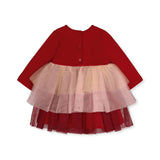 Robe Rouge Noël 6-24mois-Deux par Deux-2X2-J20OG85B-CLÉMENT
