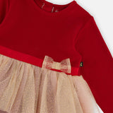 Robe Rouge Noël 6-24mois-Deux par Deux-2X2-J20OG85B-CLÉMENT