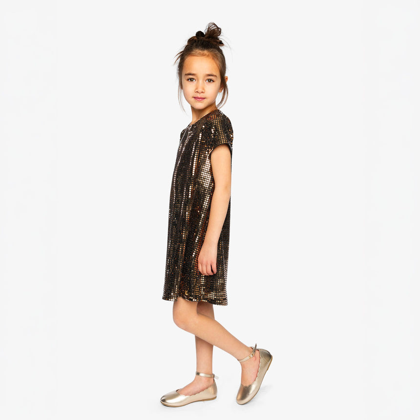 Robe Paillettes Noël 7-10ans-Deux par Deux-2X2-J20OG92-116C-CLÉMENT