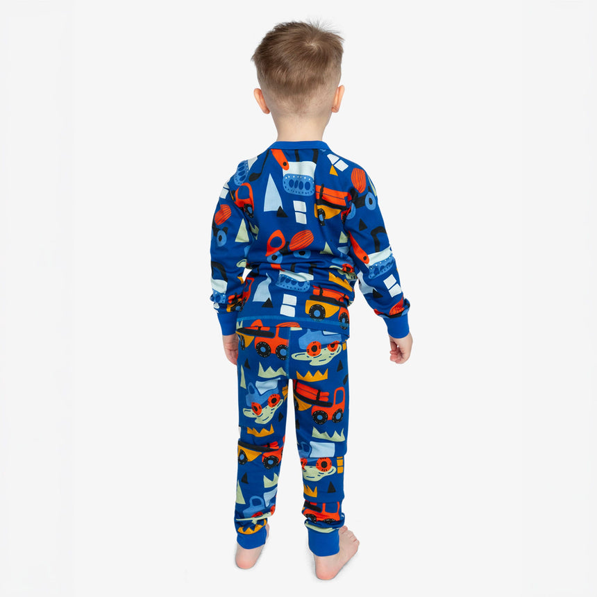 Pyjama Camions 3-6ans-Deux par Deux-2X2-J20PB10-225B-CLÉMENT