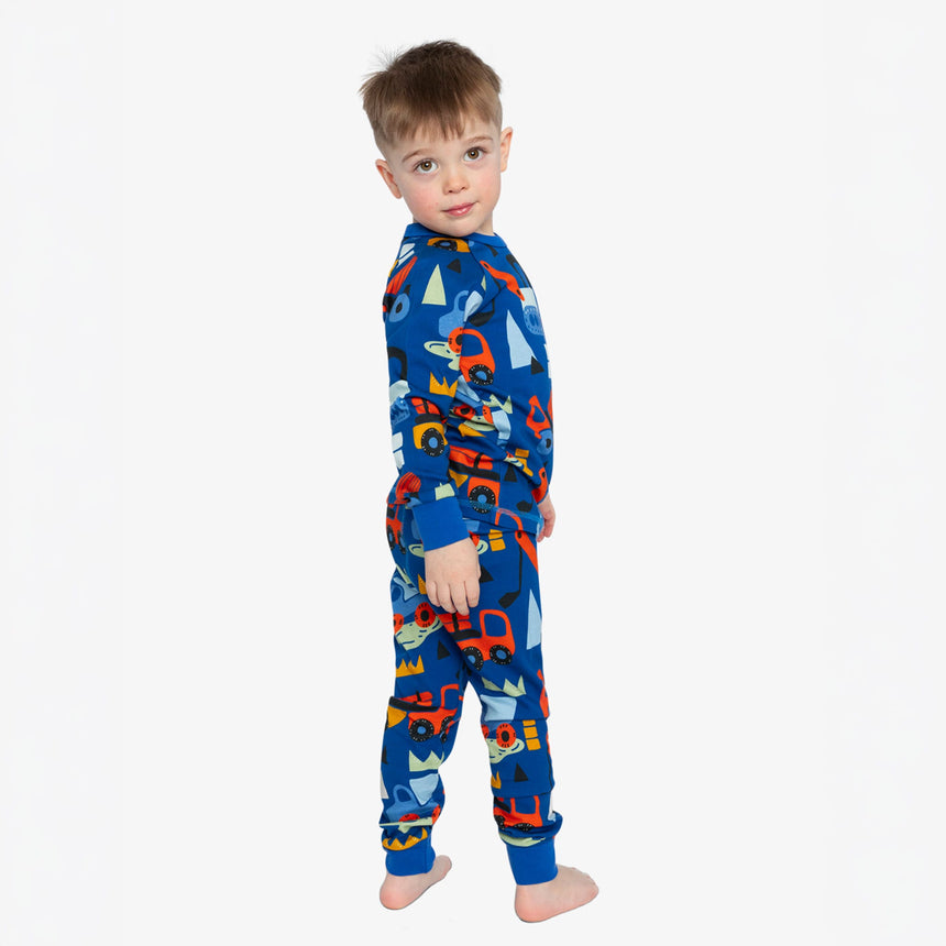 Pyjama Camions 3-6ans-Deux par Deux-2X2-J20PB10-225B-CLÉMENT