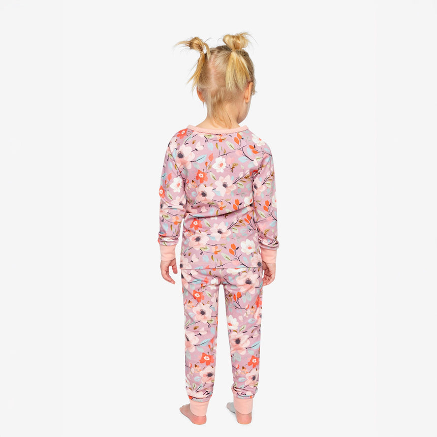 Pyjama Fleurs 3-6ans-Deux par Deux-2X2-J20PG10-221B-CLÉMENT