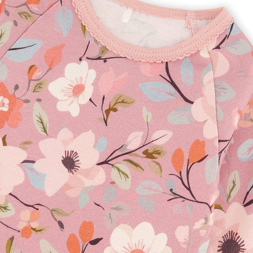 Pyjama Fleurs 7-10ans-Deux par Deux-2X2-J20PG10-221C-CLÉMENT