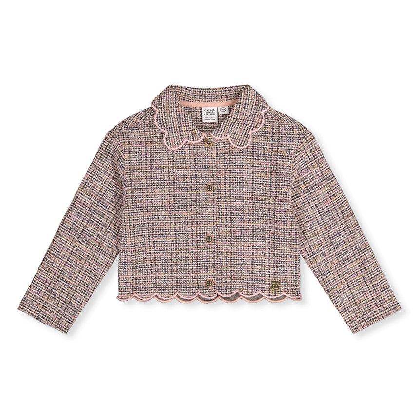 Veste Courte Chic 2-7-Deux par Deux-Rose-2-3-2X2-J20Q52-302B-CLÉMENT