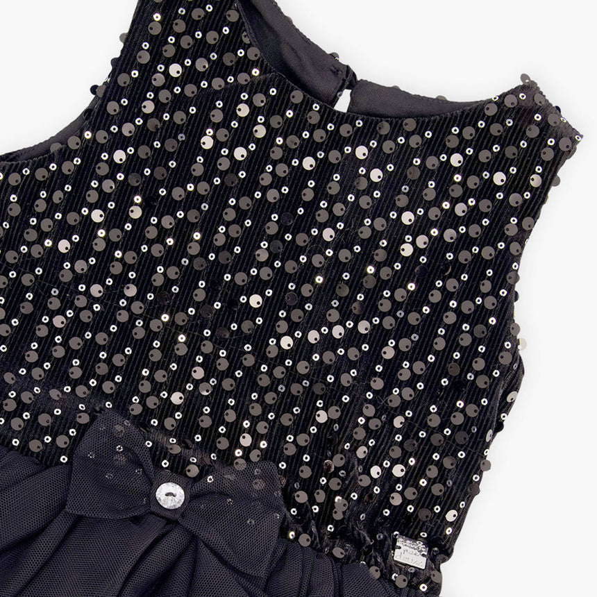 Robe Noire Chic 3-6ans-Deux par Deux-2X2-J20Q86-999B-CLÉMENT
