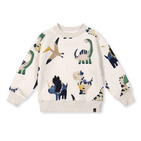 Gilet Ouaté Petits Dinos 3-6ans-Deux par Deux-Gris-3-2X2-J20T32-2J263-CLÉMENT