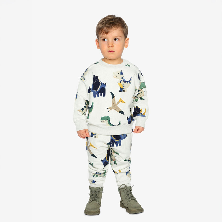 Gilet Ouaté Petits Dinos 3-6ans-Deux par Deux-2X2-J20T32-2J263-CLÉMENT