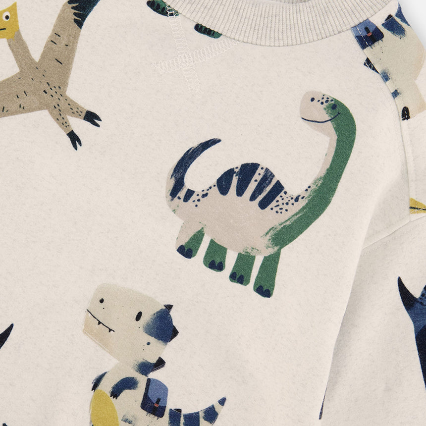 Gilet Ouaté Petits Dinos 3-6ans-Deux par Deux-2X2-J20T32-2J263-CLÉMENT
