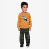 T-shirt Petit Dino 3-6ans-Deux par Deux-2X2-J20T70-2290-CLÉMENT