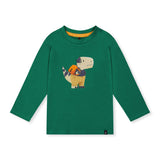 T-shirt Dinos 3-6ans-Deux par Deux-Forêt-3-2X2-J20T70-3016-CLÉMENT