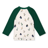 T-shirt Raglan Petit Dinos 3-6ans-Deux par Deux-2X2-J20T72-2J263-CLÉMENT
