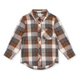 Chemise Carreaux Boys 3-6ans-Deux par Deux-Gris-3-2X2-J20U13-269B-CLÉMENT