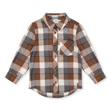 Chemise Carreaux Boys 3-6ans-Deux par Deux-Gris-3-2X2-J20U13-269B-CLÉMENT