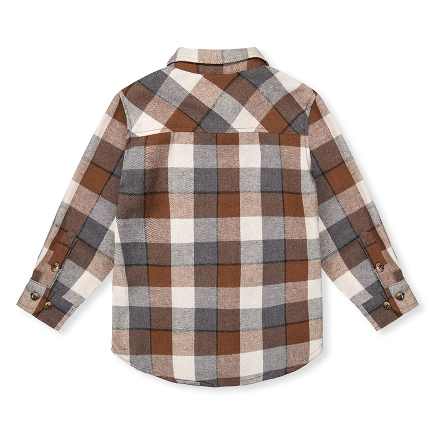 Chemise Carreaux Boys 3-6ans-Deux par Deux-2X2-J20U13-269B-CLÉMENT