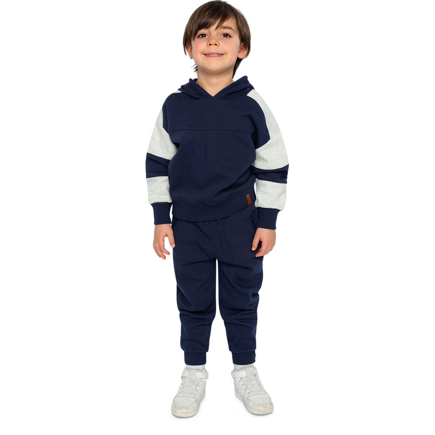 Pantalon Ouaté Boys 7-10ans-Deux par Deux-2X2-J20U21-4810C-CLÉMENT