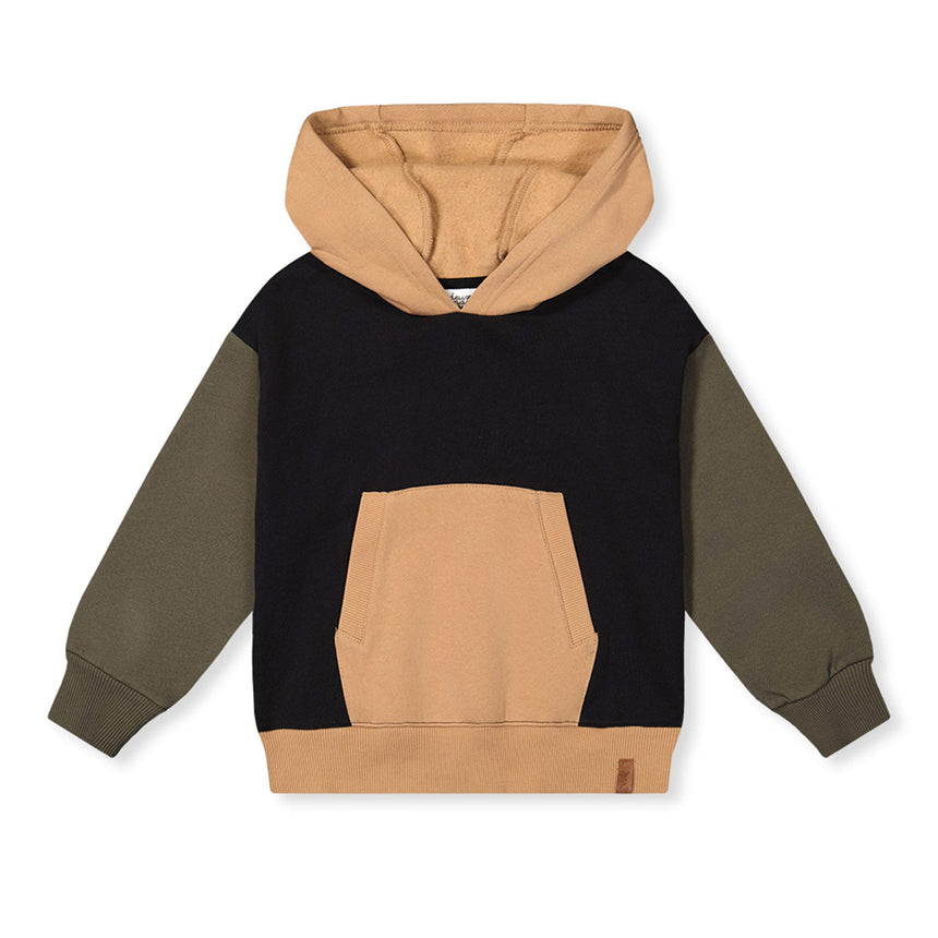 Kangourou Colorblock Boys 3-6ans-Deux par Deux-Noir-3-2X2-J20U32-999B-CLÉMENT
