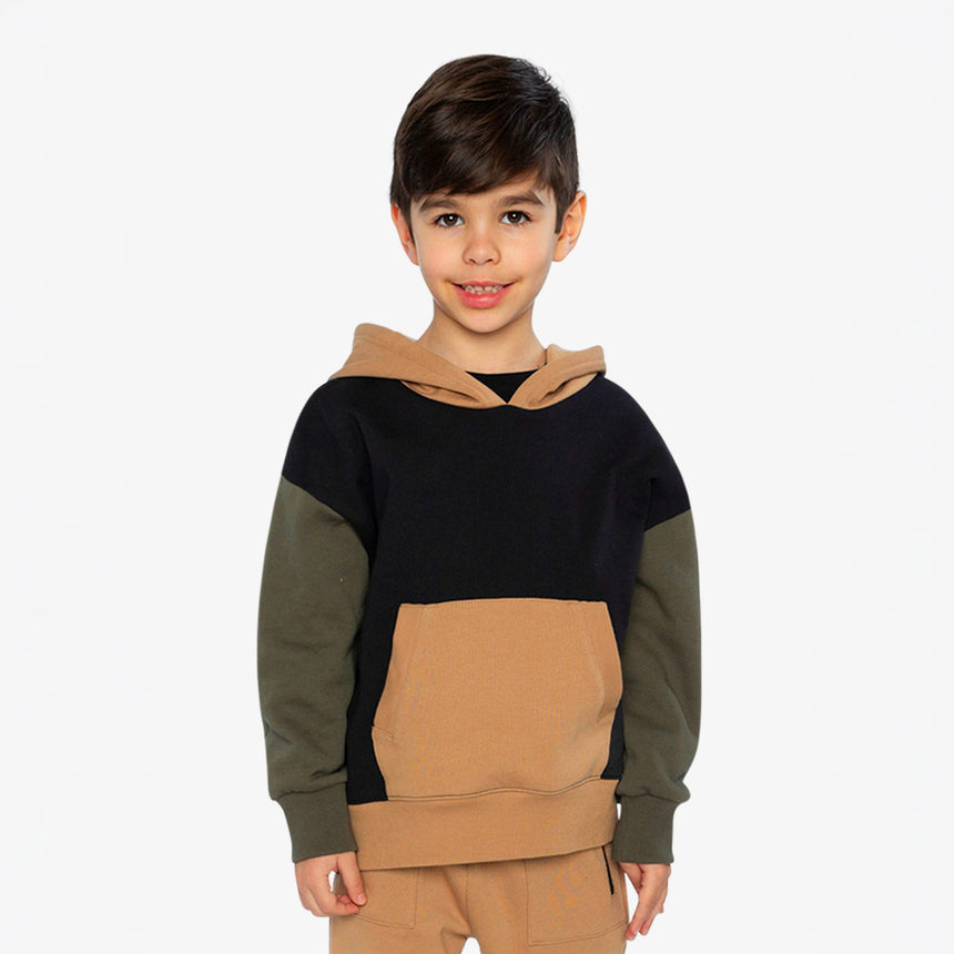 Kangourou Colorblock Boys 7-10ans-Deux par Deux-2X2-J20U32-999C-CLÉMENT