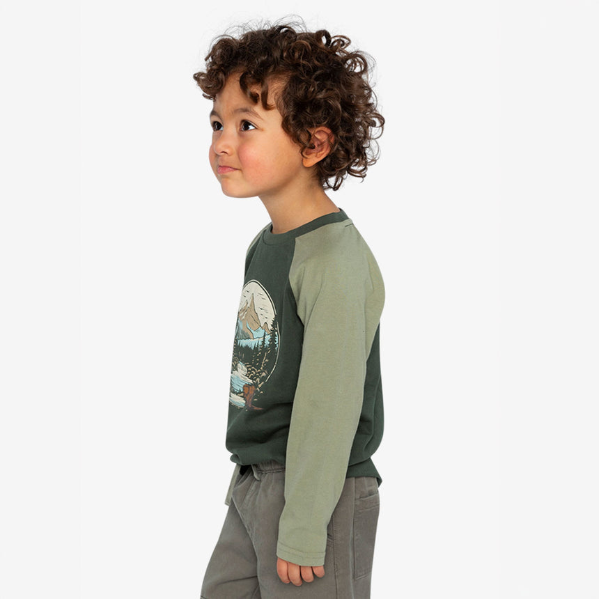 T-shirt Raglan Boys 3-6ans-Deux par Deux-2X2-J20U69-3014B-CLÉMENT