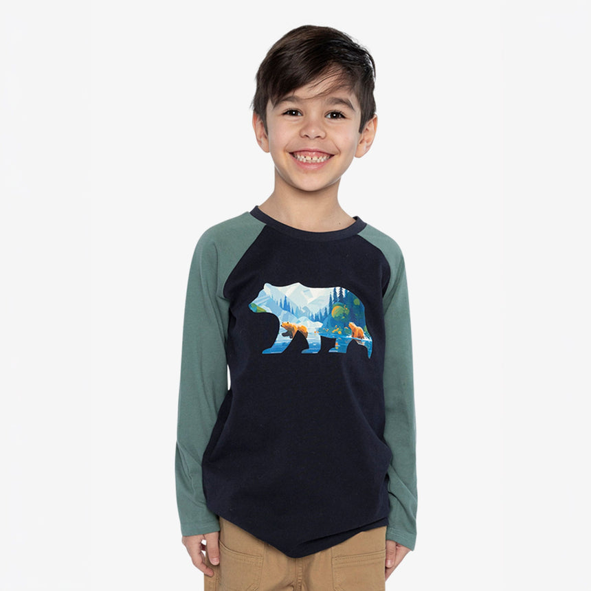 T-shirt Ours Boys 3-6ans-Deux par Deux-2X2-J20U69-4810B-CLÉMENT