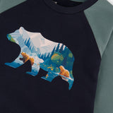 T-shirt Ours Boys 7-10ans-Deux par Deux-2X2-J20U69-4810C-CLÉMENT