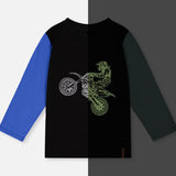 T-shirt Motocross Boys 7-10ans-Deux par Deux-2X2-J20U71-998C-CLÉMENT