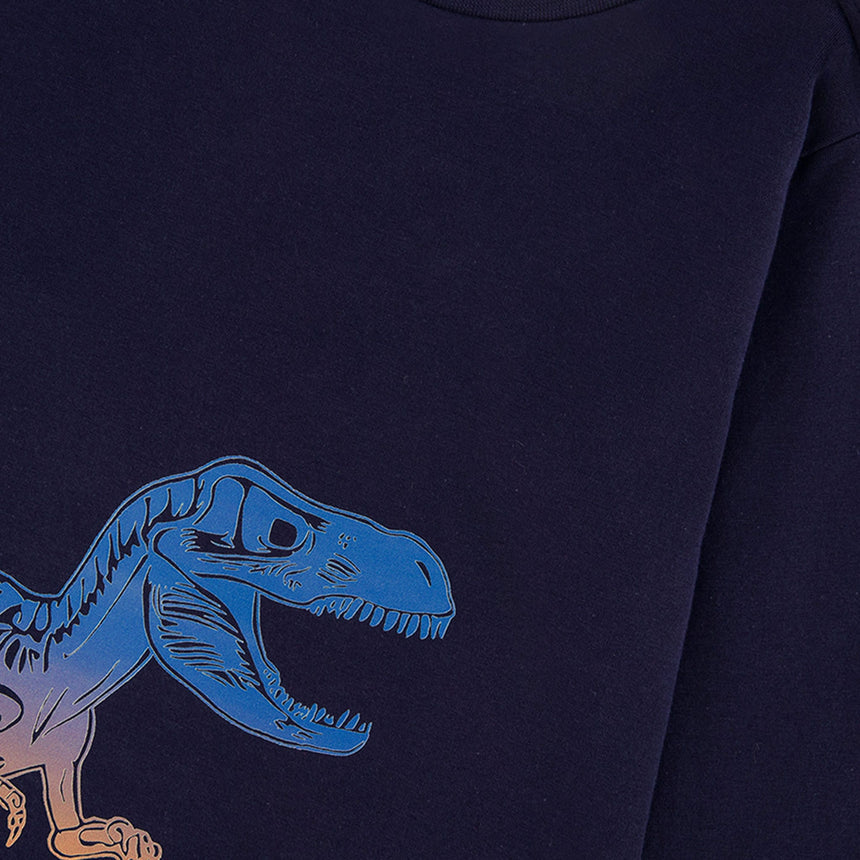 T-shirt T-rex Boys 7-10ans-Deux par Deux-2X2-J20U74-4810C-CLÉMENT