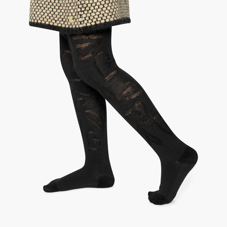 Collant Caramel Noir 3-12ans-Deux par Deux-2X2-J20YGT-9990-CLÉMENT