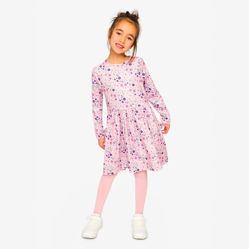 Robe Fleurs 3-6ans-Deux par Deux-2X2-J20Z86-311B-CLÉMENT