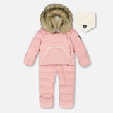 Habit de Neige Une Pièce Rose 6-30mois-Deux par Deux-Rose-6 m-2X3-H10B701-637-CLÉMENT