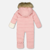 Habit de Neige Une Pièce Rose 6-30mois-Deux par Deux-2X3-H10B701-637-CLÉMENT
