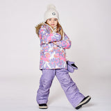 Habit de Neige Fleurs Lilas 2-8ans-Deux par Deux-2X3-H10DG80-592-CLÉMENT