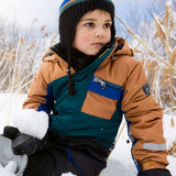 Habit de Neige Une Pièce Colorblock 2-6ans-Deux par Deux-2X3-H10PB73-999B-CLÉMENT